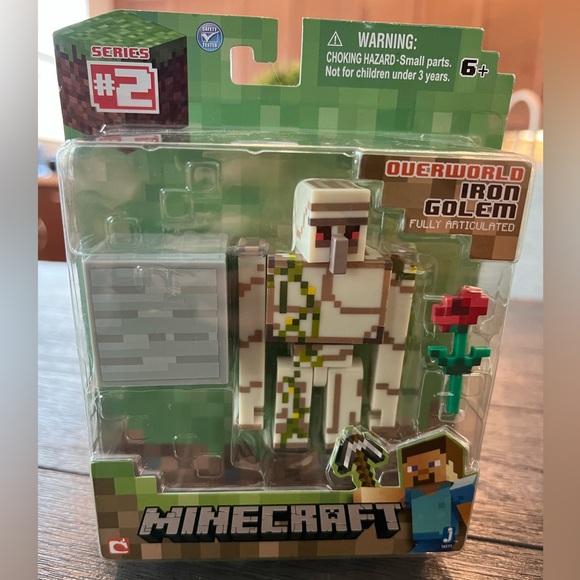 Mojang Toys 24 Mojang Minecraft Overworld Irongolem Action Figure